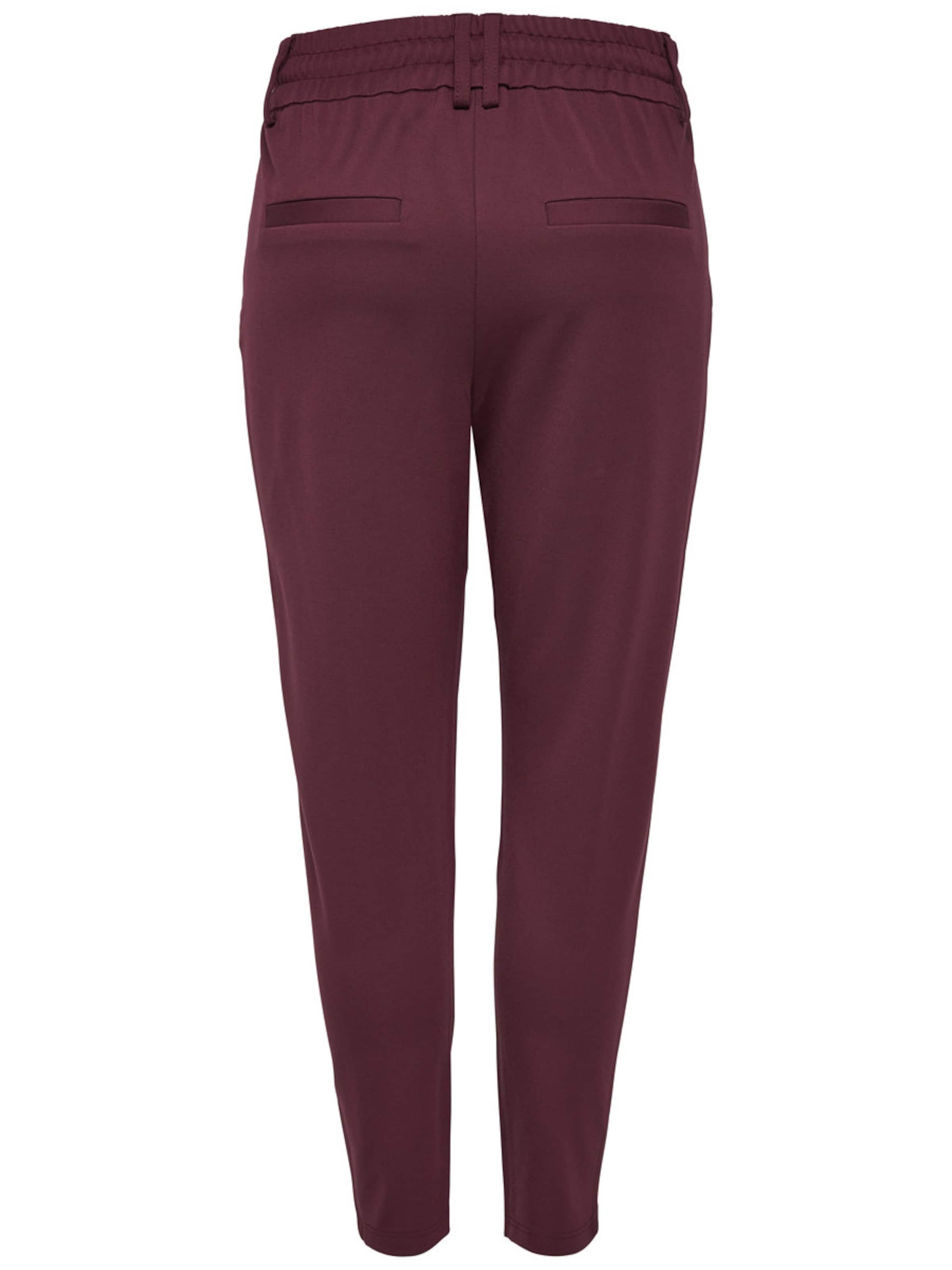 Coupe slim Pantalon à pince 'Poptrash' ONLY en rouge