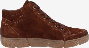 ARA Lace-Up Ankle Boots in Brown