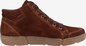 ARA High-Top Sneakers in Brown