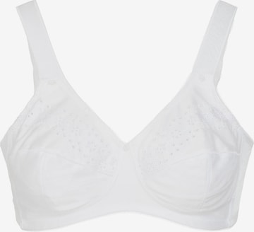 Minimiseur Soutien-gorge 'Lisette' LingaDore en blanc : devant