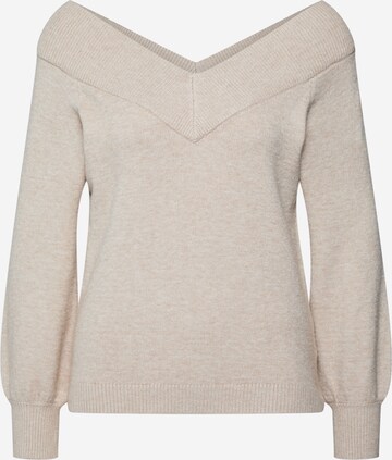 Pull-over 'Shanon' JDY en beige : devant