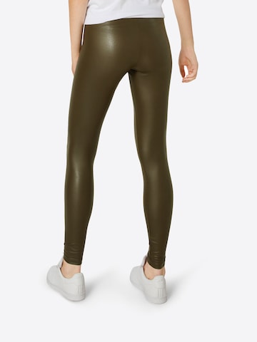 Skinny Leggings di PIECES in verde: dietro