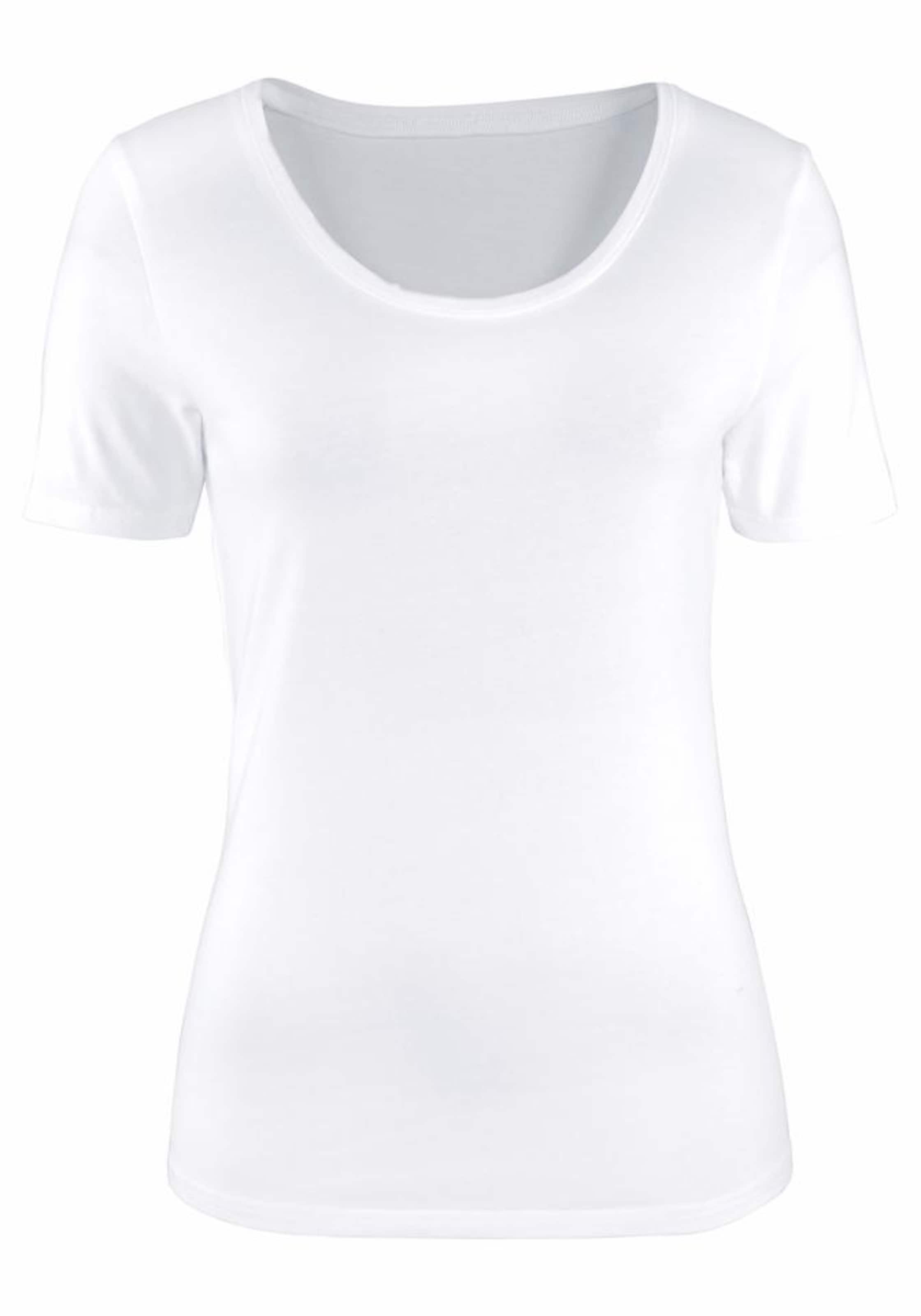 VIVANCE T-Shirts (2 Stück) in Schwarz, Weiß 
