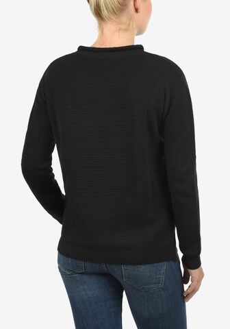 DESIRES Strickpullover 'Rolli' in Schwarz