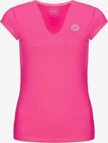 BIDI BADU Performance Shirt 'Bella 2.0' in Pink: front