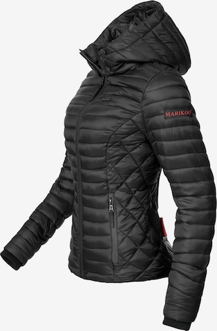 MARIKOO Between-Season Jacket 'Samtpfote' in Black