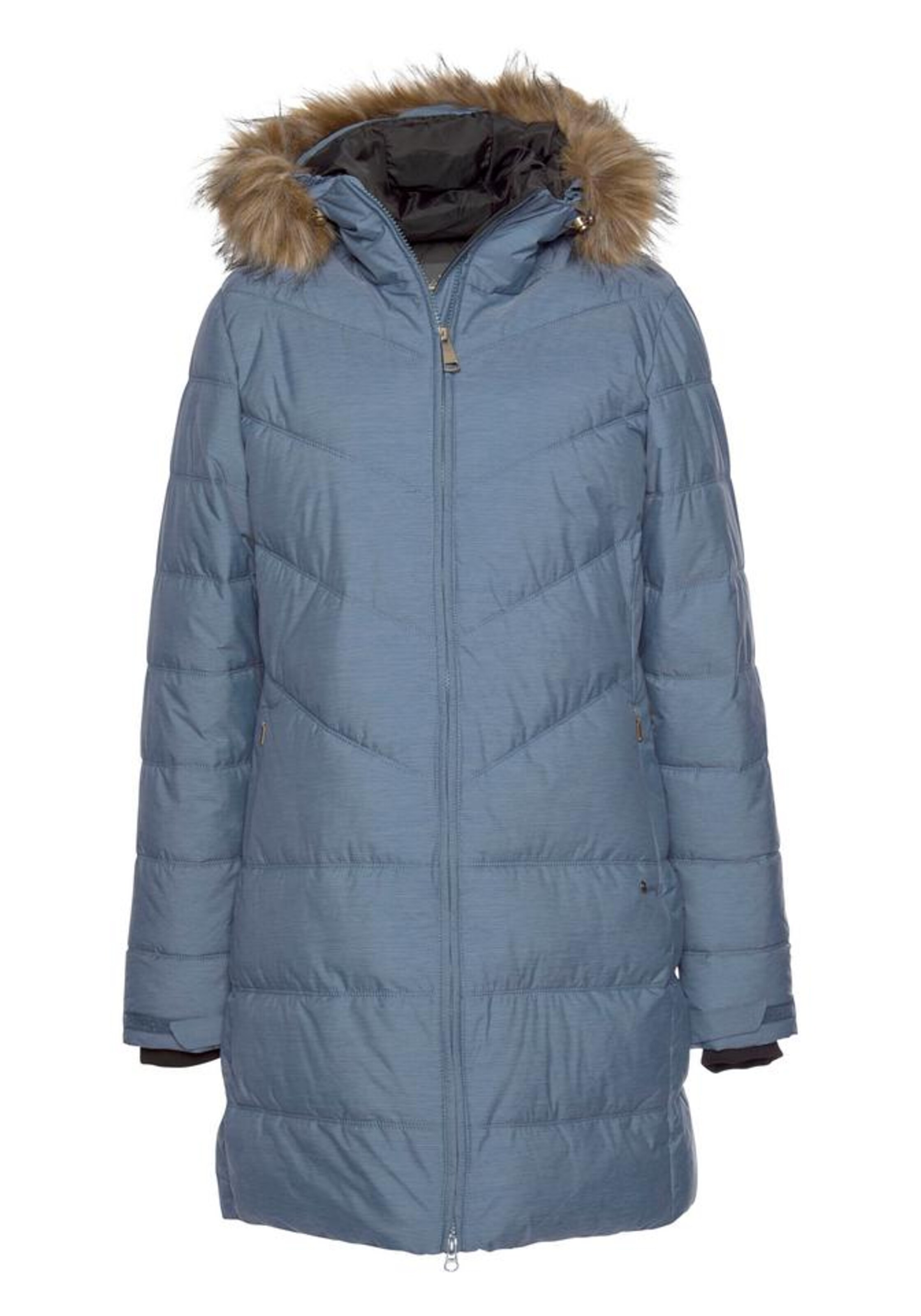 LUHTA - Steppmantel in himmelblau