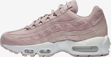 Nike Sportswear Trampki niskie 'Air Max 95 Prm' w kolorze różowy: przód