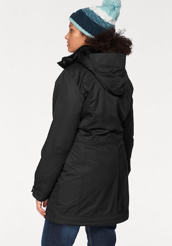 Maier Sports Raincoat in Black