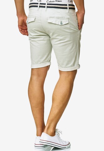 INDICODE JEANS Regular Shorts 'Bourchier' in Grün