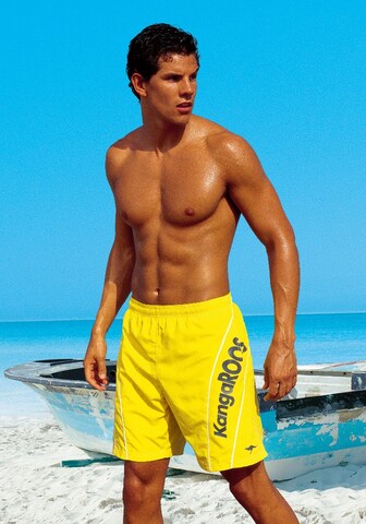 KangaROOS Board Shorts in Yellow