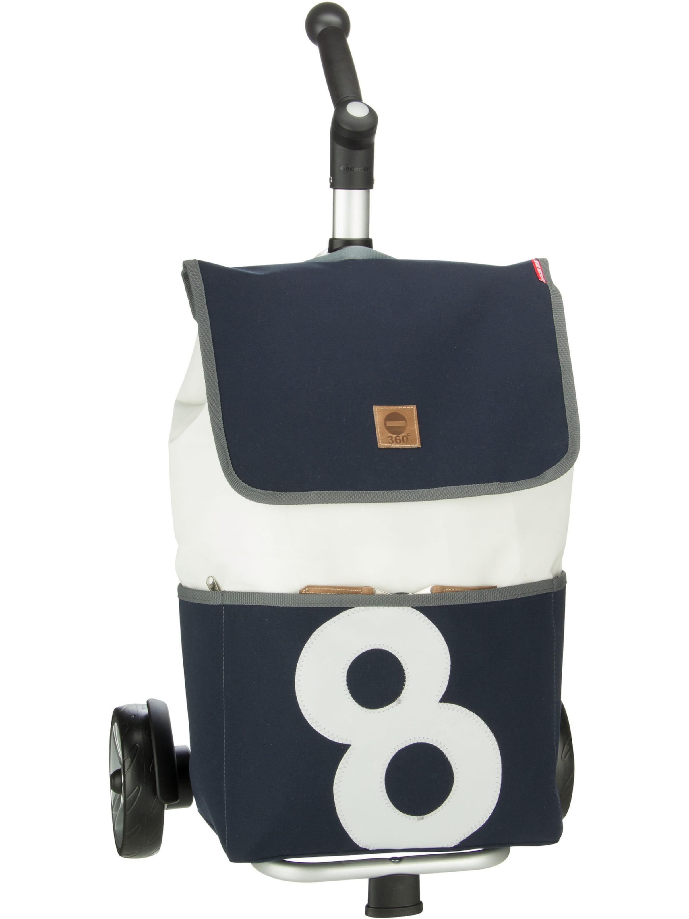 360 Grad Einkaufstasche 'Mole' in Mischfarben: Vorderseite