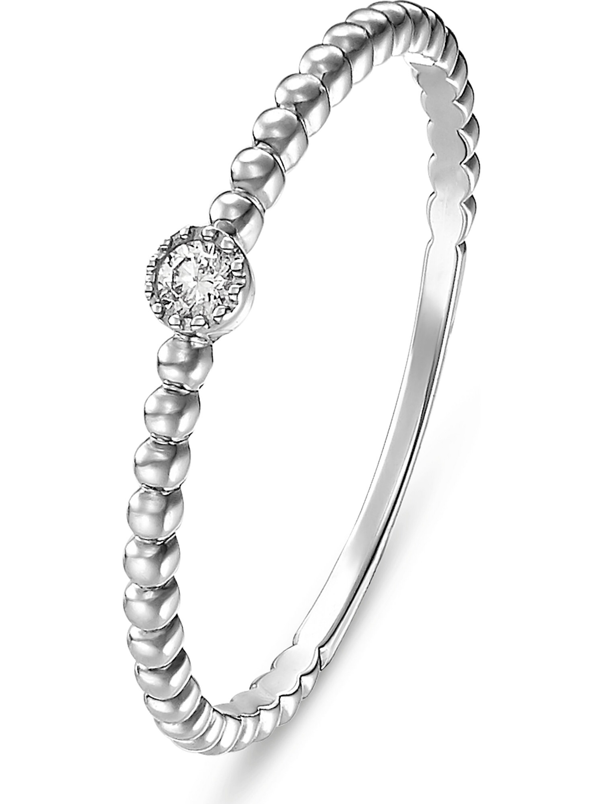 CHRIST Ring '87575799' in Silber: Vorderseite