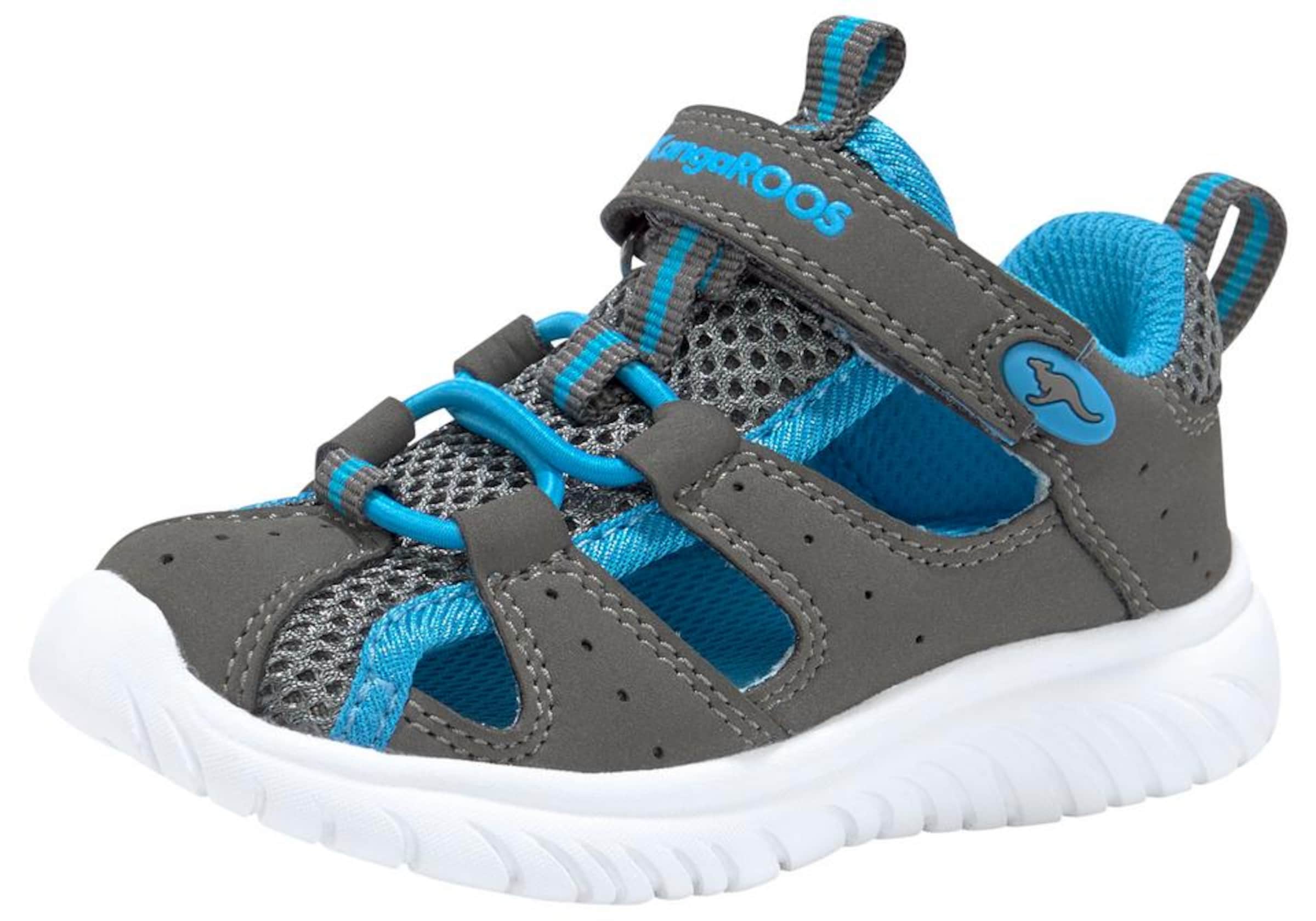 KangaROOS Sandals & Slippers 'KI-Rock Lite EV' in Grey: front