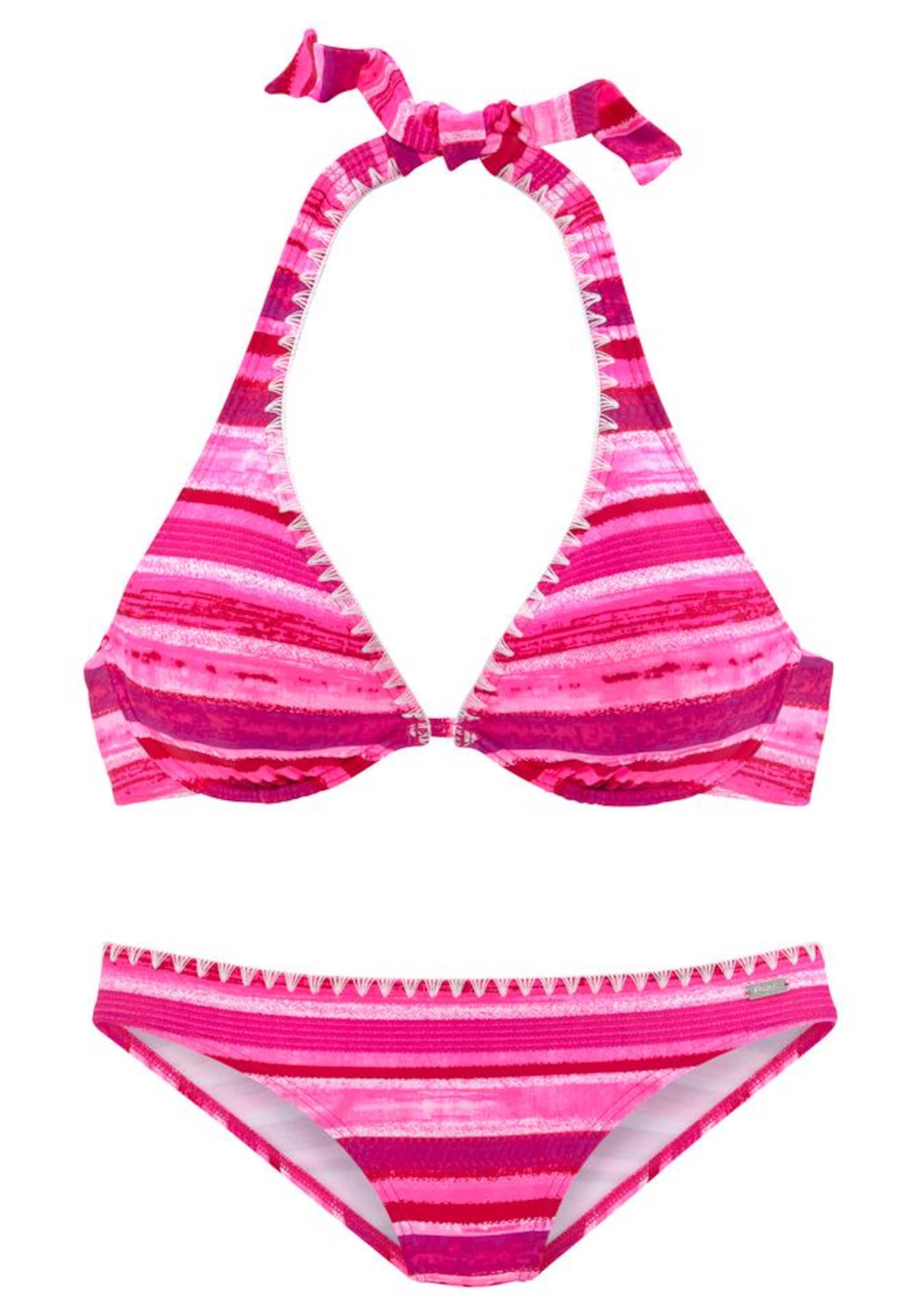 Triangolo Bikini di BUFFALO in rosa: frontale