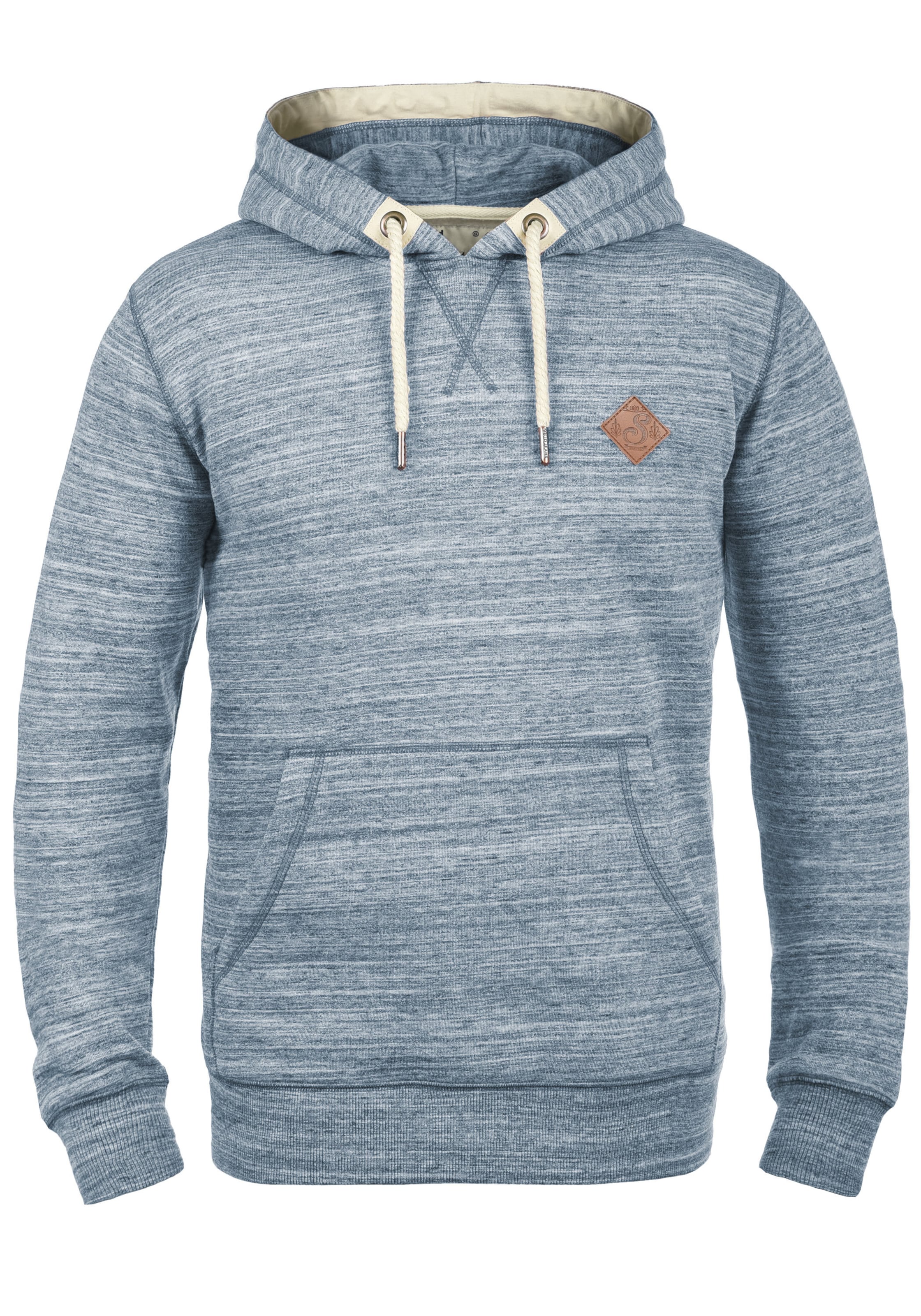 !Solid Sweatshirt 'Kevin' in Blauw: voorkant
