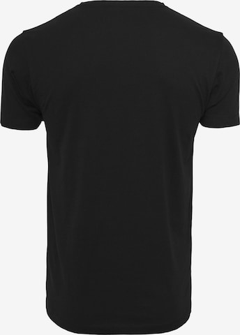 Regular fit Tricou 'Raised By The Streets' de la Mister Tee pe negru