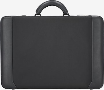 Alassio Briefcase in Black: front