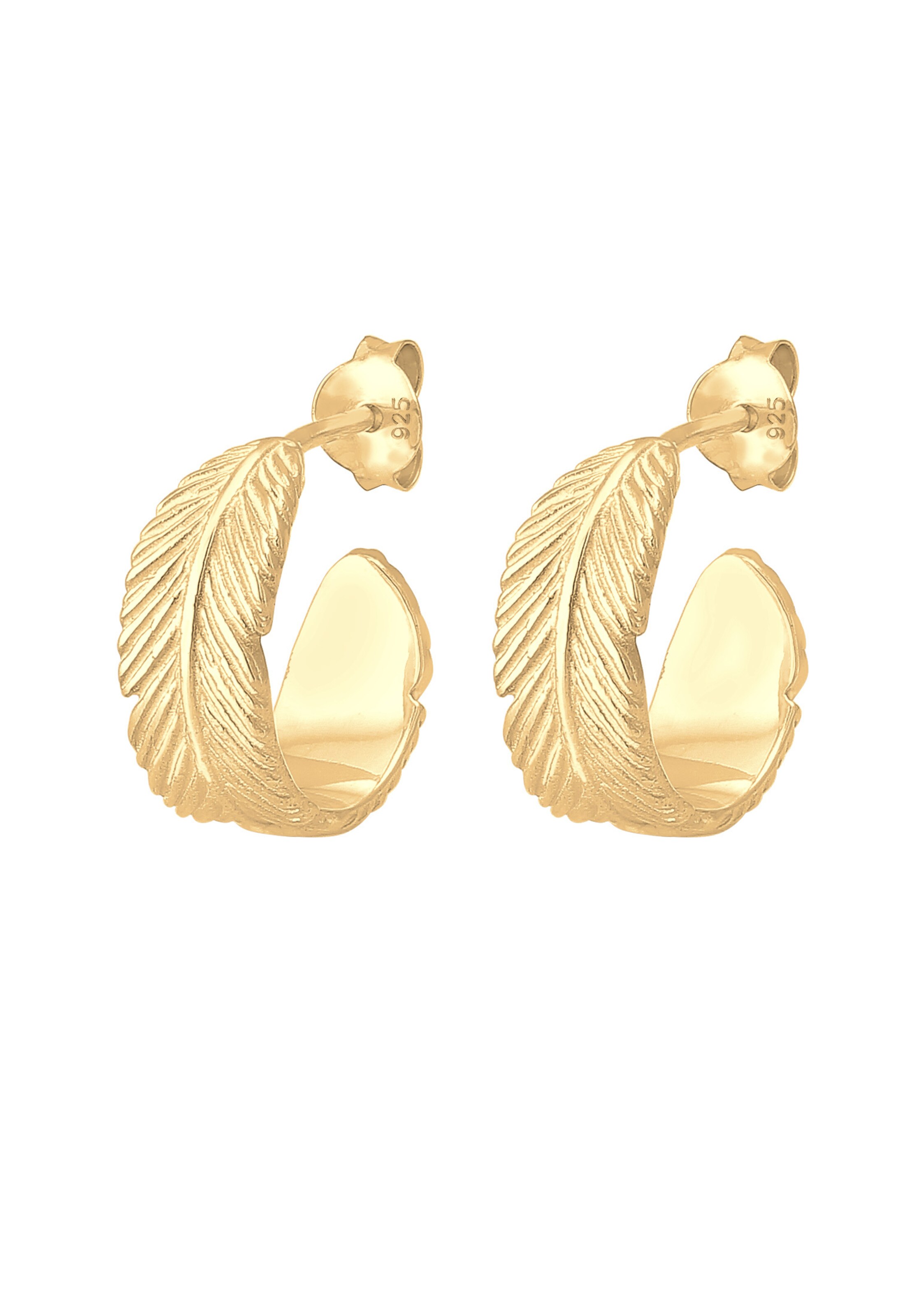 Boucles d&#x27;oreilles ELLI en or : devant