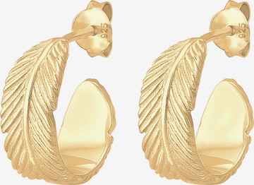 ELLI Earrings in Gold: front