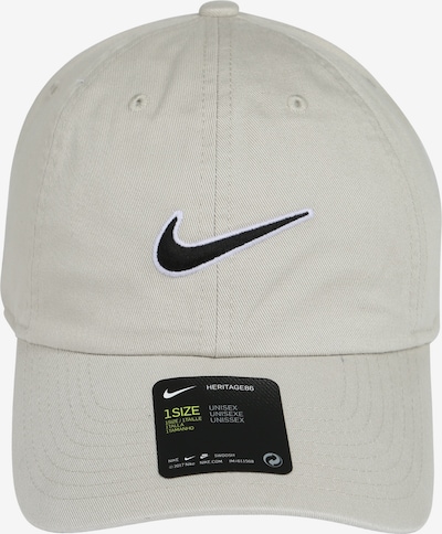 Nike Sportswear Boné 'Heritage86' em bege / preto, Vista do produto