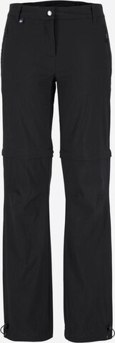 POLARINO Regular Workout Pants in Black: front