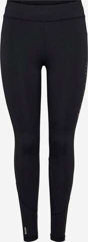 Coupe slim Pantalon de sport ONLY PLAY en noir : devant