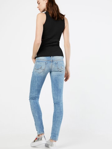 Coupe slim Jean 'MOLLY' LTB en bleu : derrière