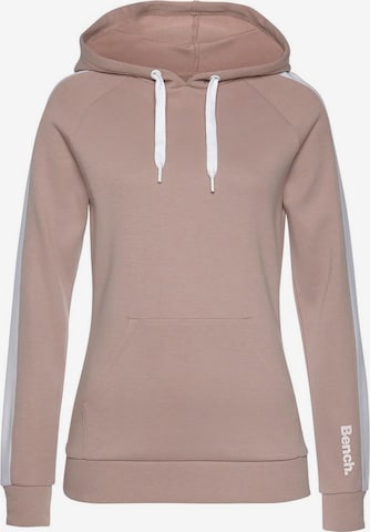 Sweat-shirt BENCH en beige : devant