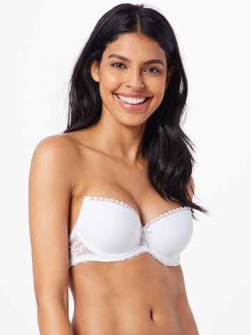 ESOTIQ Regular Bra 'KASSIDY 20183' in White