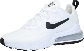 Nike Sportswear Sneaker 'Nike Air Max 270 React' in zwart / silver / wit