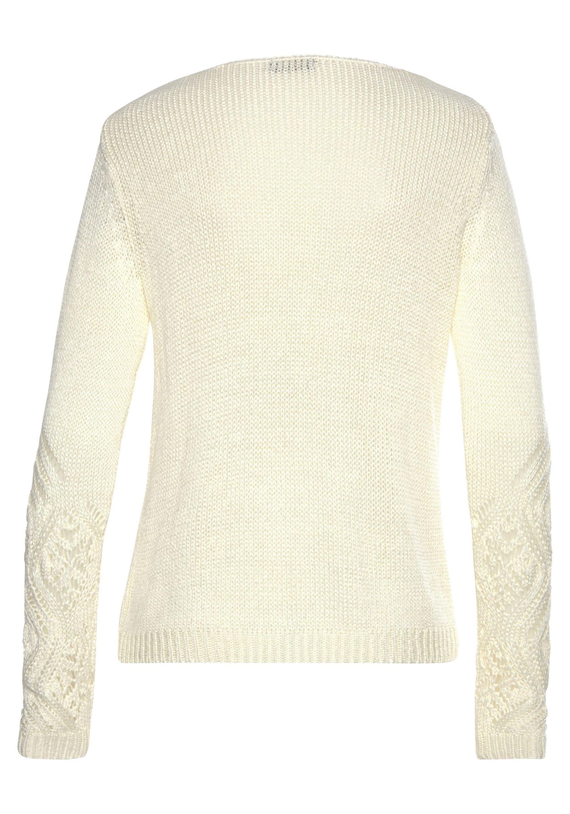 Pull-over LASCANA en blanc