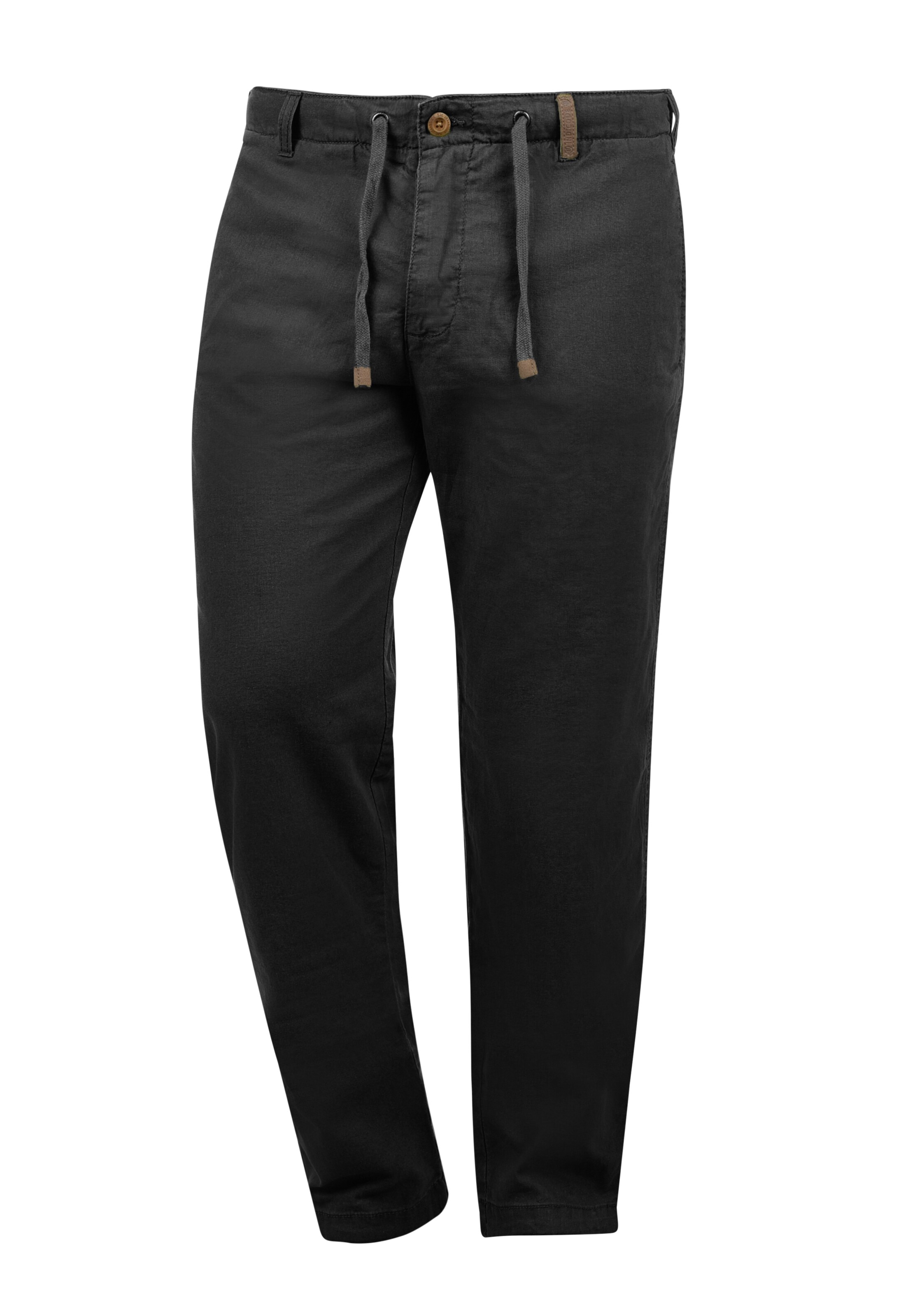 INDICODE JEANS Trousers 'Ives' in Black: front