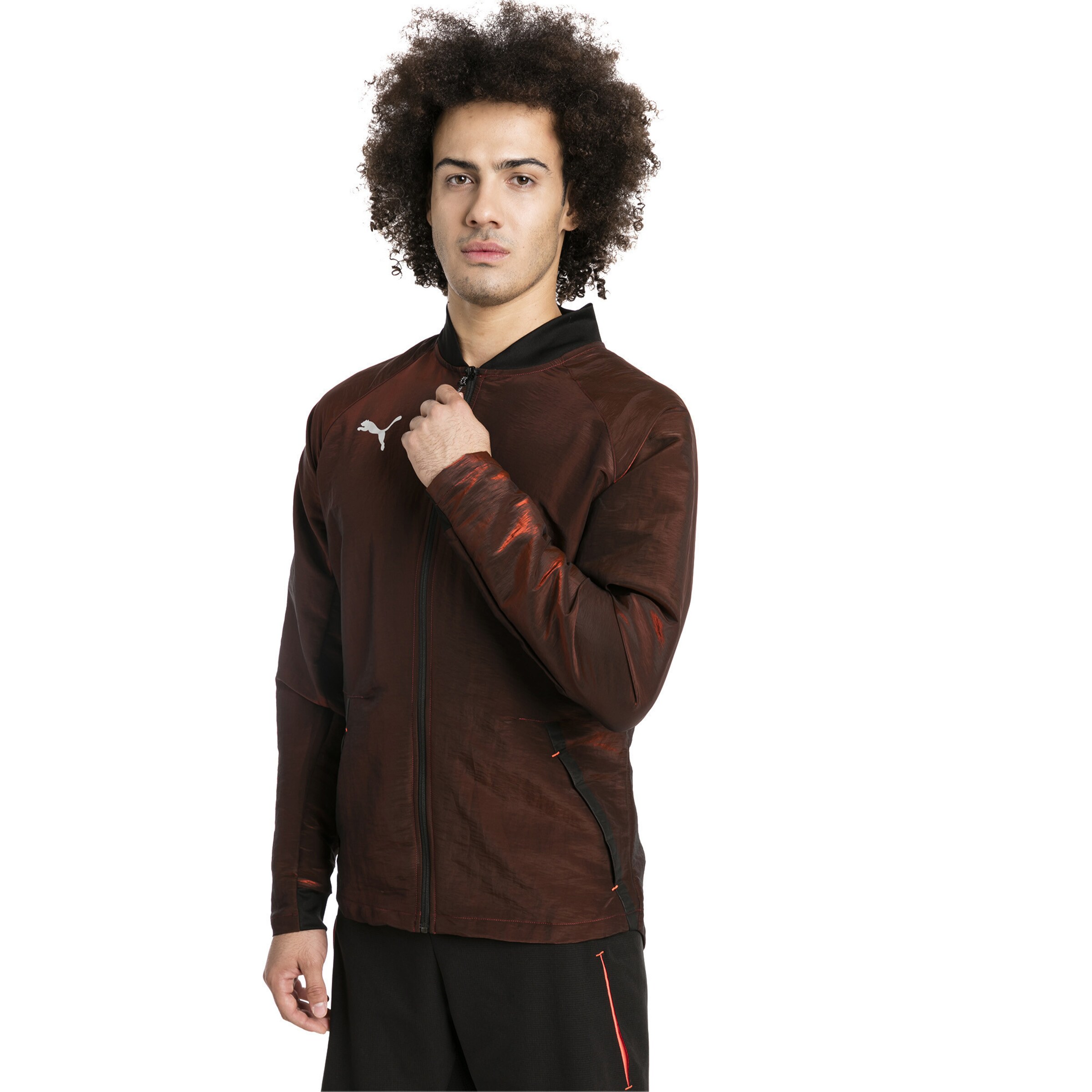 PUMA Athletic Jacket 'Ftblntx Pro' in Red: front