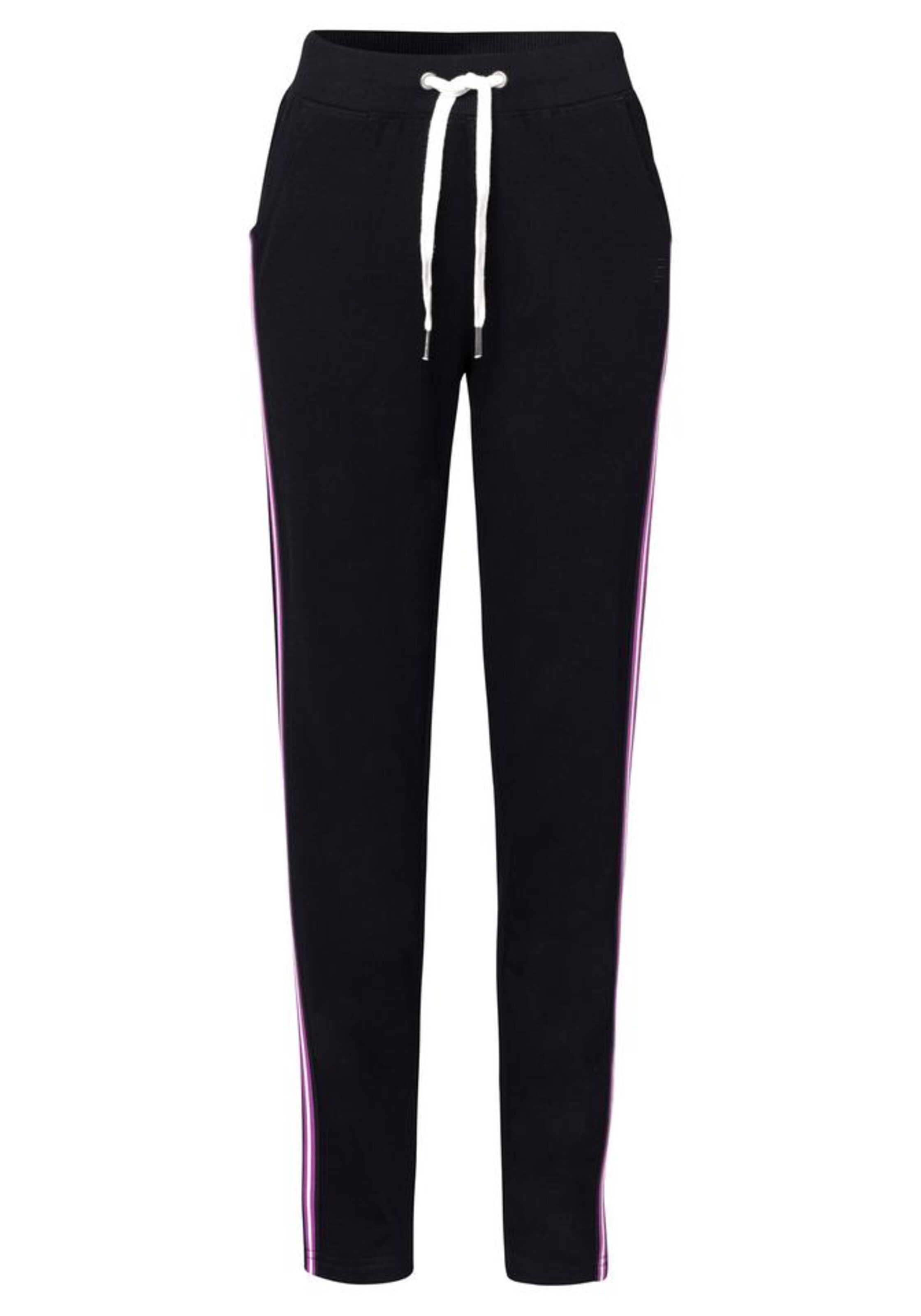 H.I.S Pajama Pants in Black: front