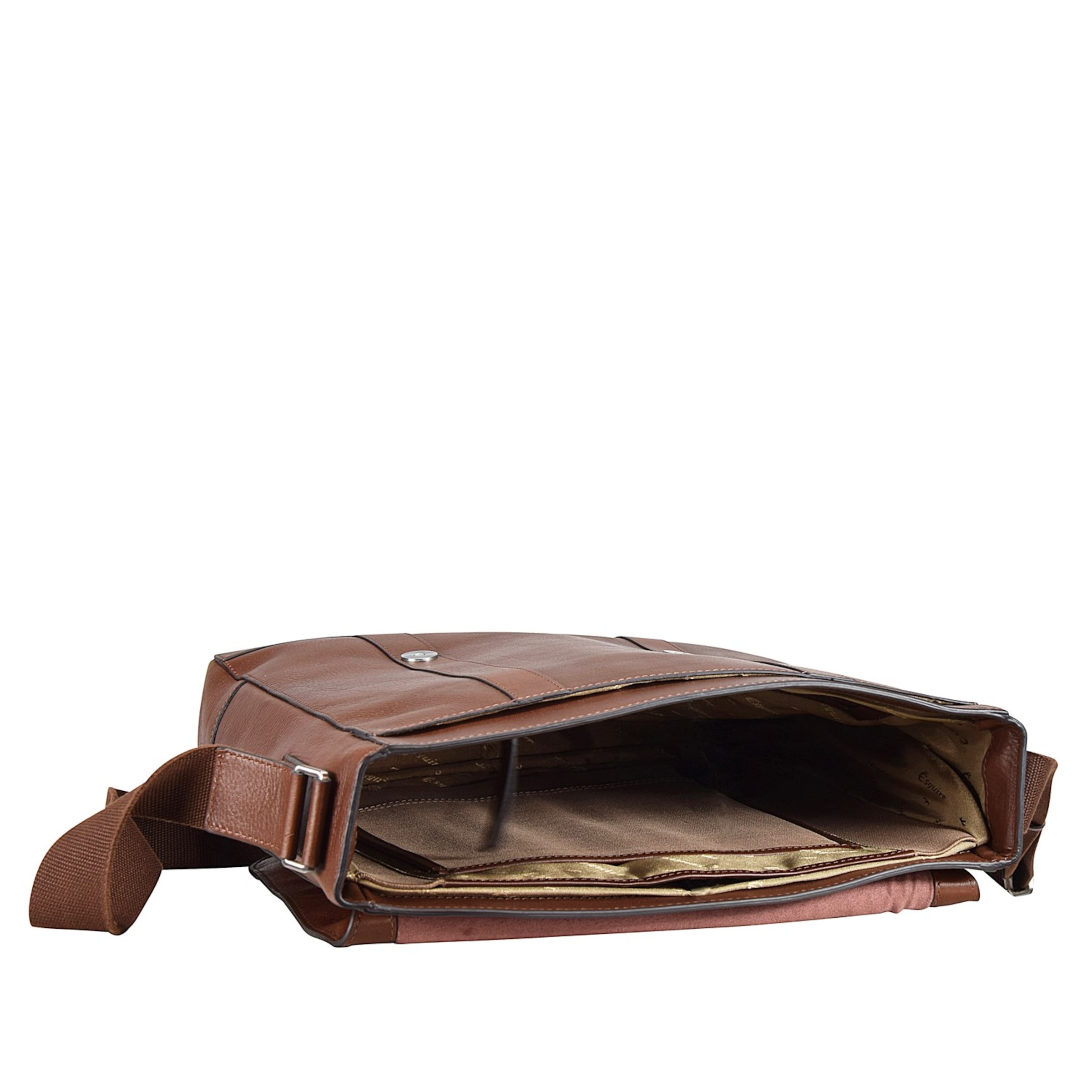 Esquire Schoudertas 'Vienna' in Bruin