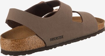 BIRKENSTOCK Sandály 'Milano' – hnědá