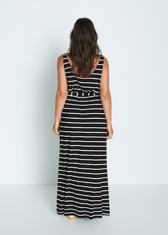 Robe 'Guay' MANGO en noir