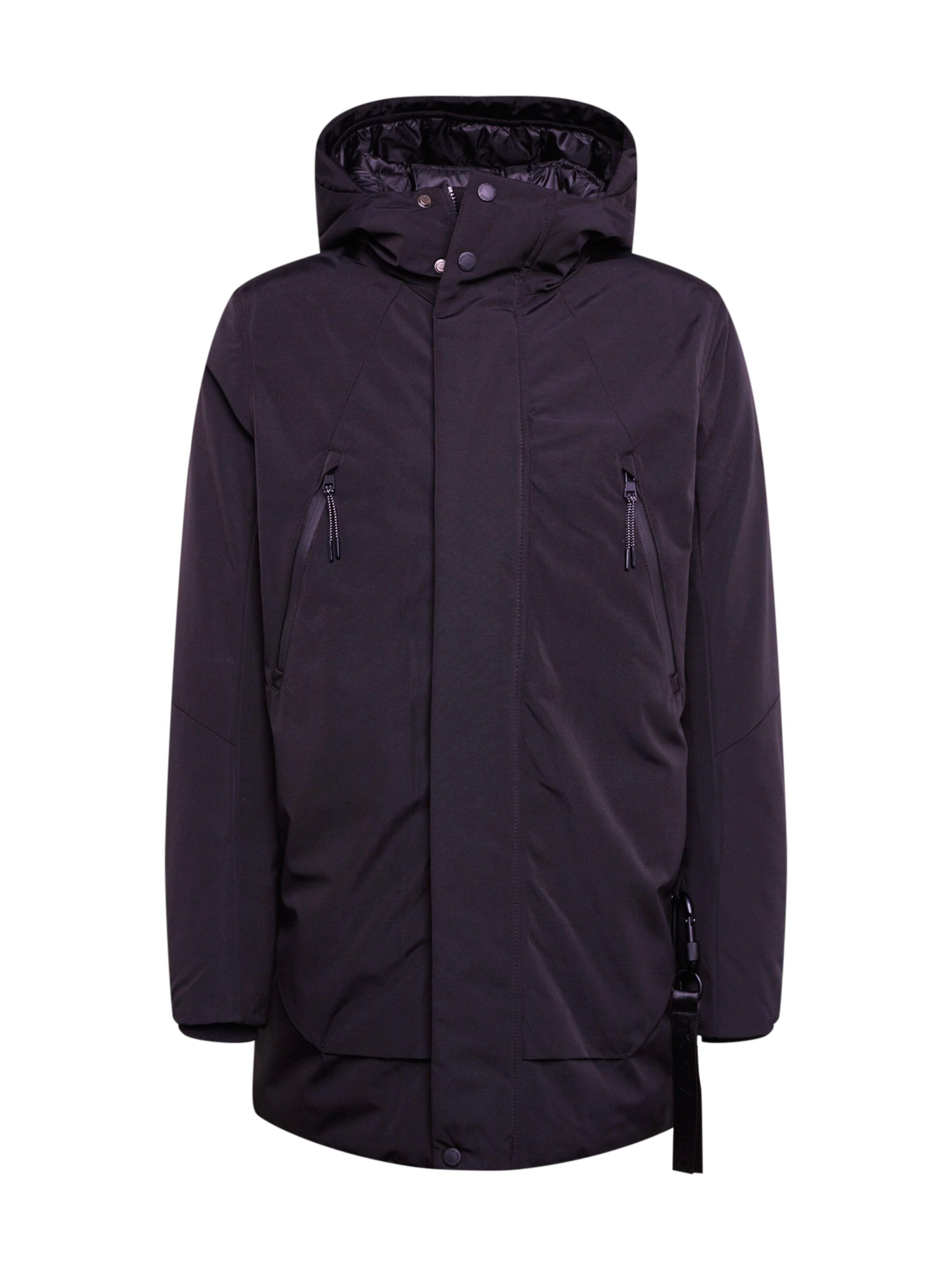 TOM TAILOR - Winterparka in de kleur Zwart