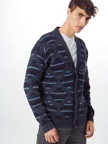 JACK & JONES Strickjacke 'WEST' in Blau: predná strana