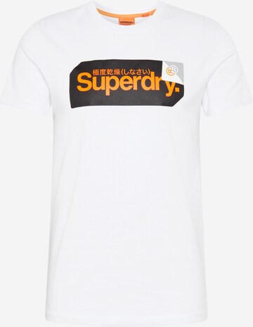 Superdry T- Shirt in Weiß: predná strana