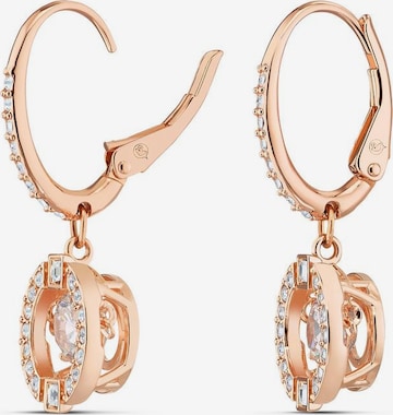 Boucles d'oreilles Swarovski en or