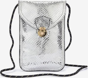 LASCANA Crossbody Bag in Silver: front