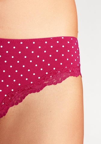 Slip LASCANA en rouge