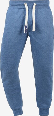 !Solid Tapered Pants 'Benn' in Blue: front