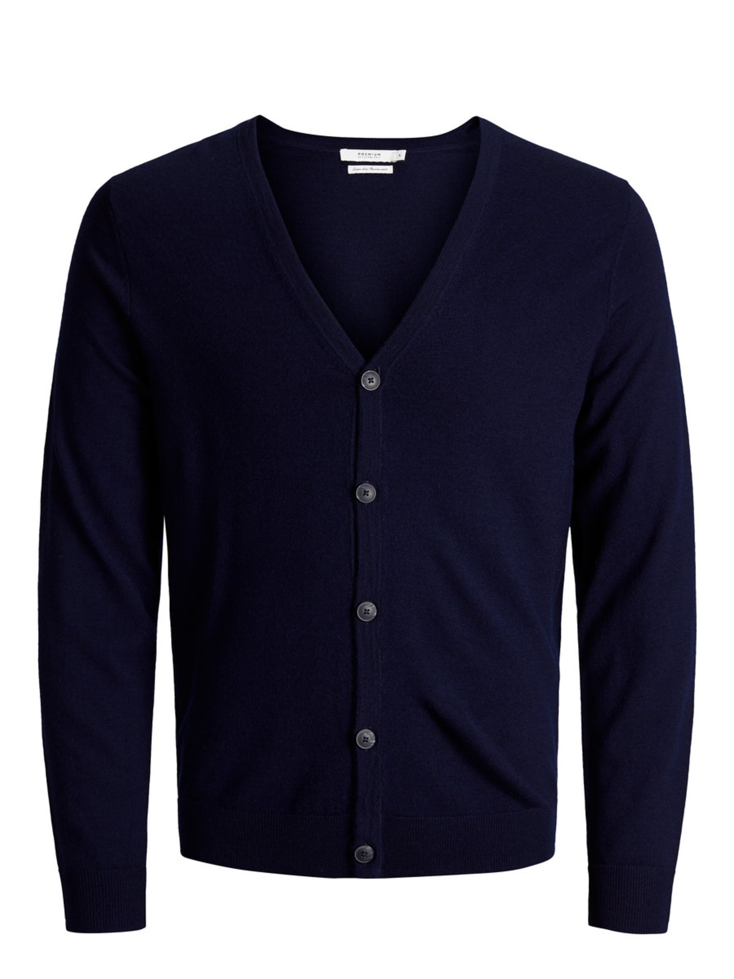 JACK & JONES - Gebreid vest in de kleur Ultramarine blauw