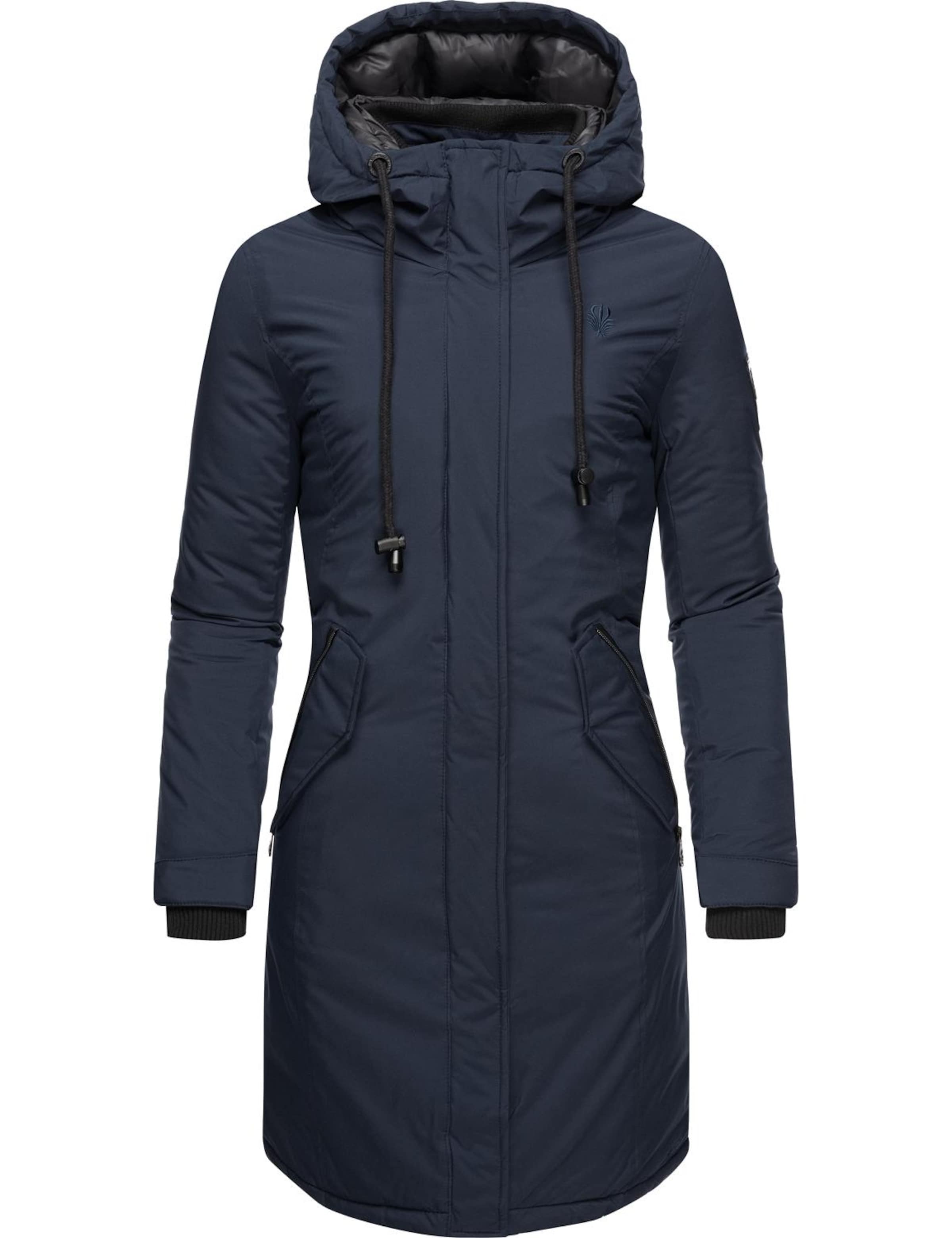 NAVAHOO Zimný kabát - Modrá