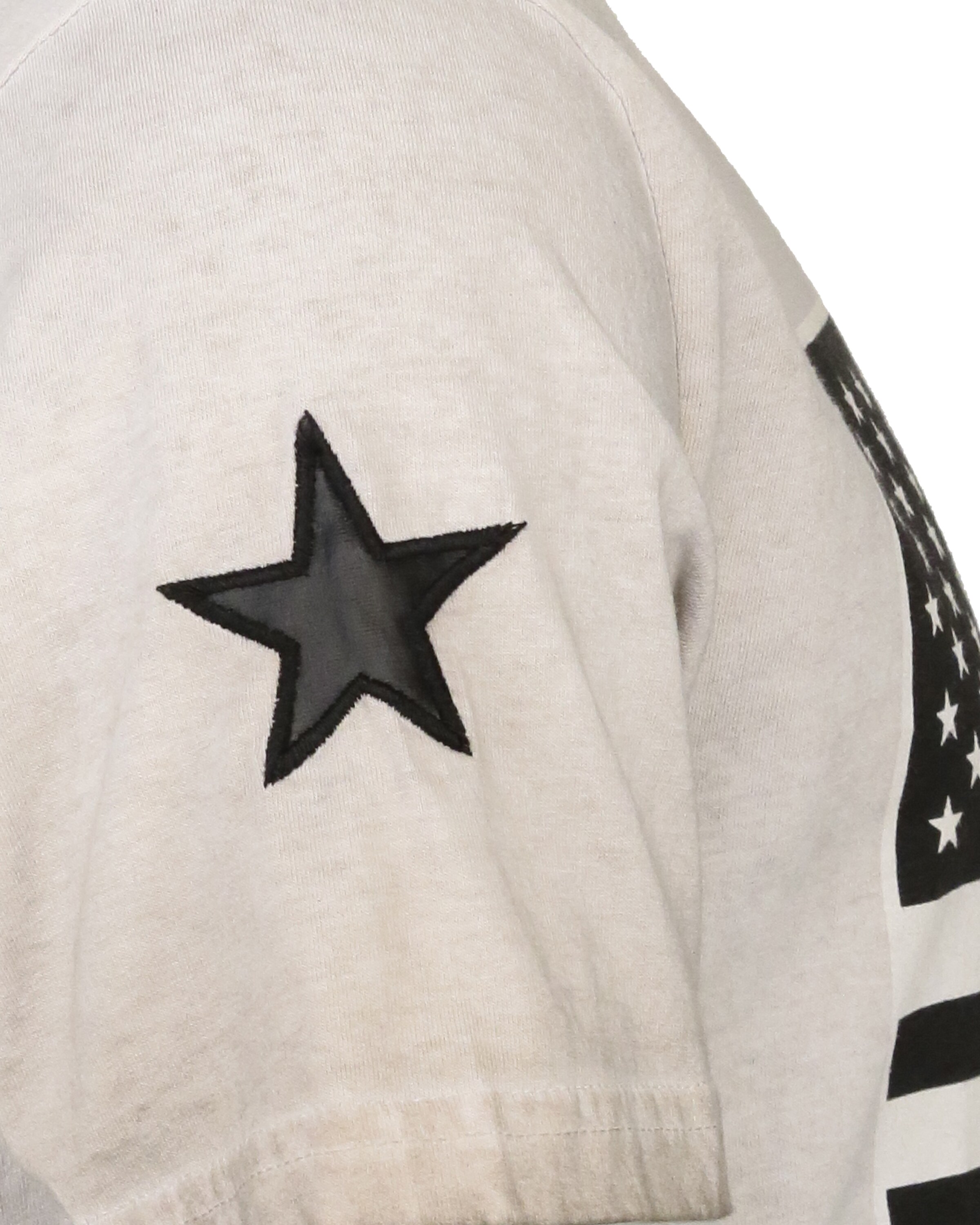 TOP GUN T-Shirt mit US-Flagge ' Search ' in Beige