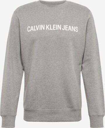 Calvin Klein Jeans Tréning póló - szürke: elől