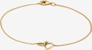 ELLI Bracelet 'Herzen' in Gold: front